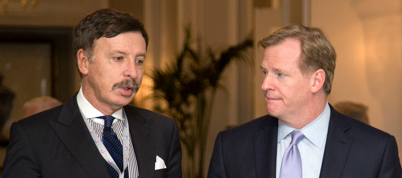 Illustration for article titled What Is That Thing On Stan Kroenke's Head?